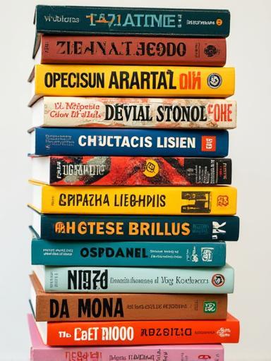 Pilha de capas de livros de autores brasileiros contemporâneos.