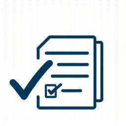 Imagem estilizada de uma lista de verificação ao lado de um livro, representando conteúdo curado.